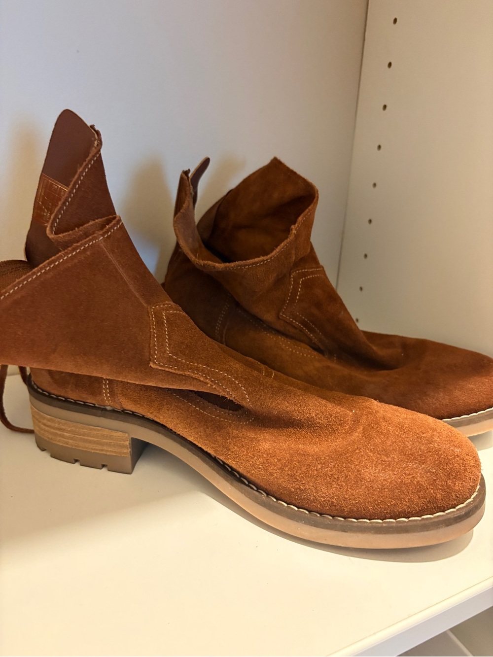 Men's Suede Chelsea Boot - Brown